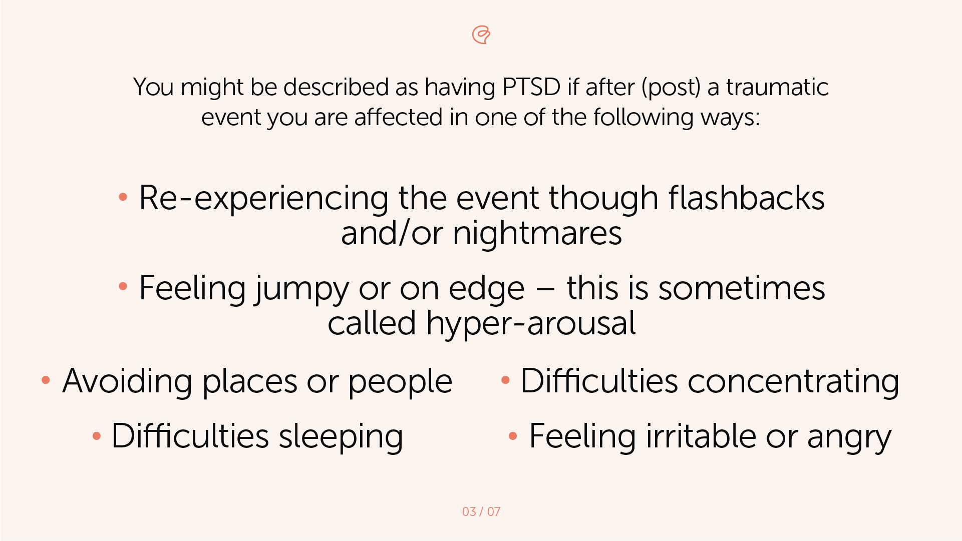 PTSD and Complex PTSD